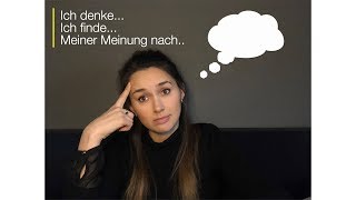 Redemittel Meinung äußern B1B2 Deutsch lernen Diskussion [upl. by Pilar]