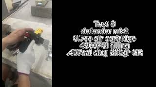 AEA Defender 2  45 Cal Factory Testing [upl. by Ahserak]