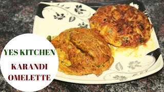 KARANDI OMELETTE Hotel style Karandi omeletEGG RECIPES IN TAMILTRADITIONAL KARANDI OMELET TAMIL [upl. by Rayford539]