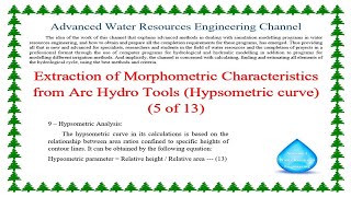 Extraction of Morphometric Characteristics from Arc Hydro Tools Hypsometric curve 5 of 13 [upl. by Kennan]