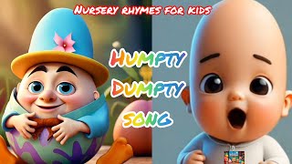 Humpty Dumpty song for kids Cocomelon Nursery rhymes for kidsEnglish poems for kids CoComelon [upl. by Eliades499]