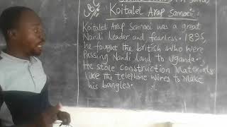 A song on Koitalel Arap SamoeiSocial Studies with TrMulei Everistus [upl. by Ewen683]