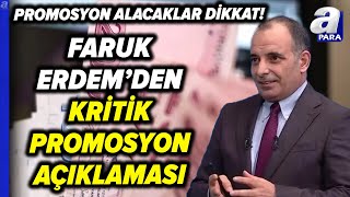 Promosyon Başvuruları Başladı Peki Hangi Emekliler Promosyon Alacak Faruk Erdem Tek Tek Yanıtladı [upl. by Dahsra]