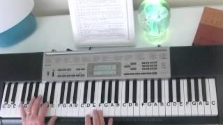 How to Play  Ob La Di  Ob La Da  The Beatles  LetterNotePlayer © [upl. by Brownley366]