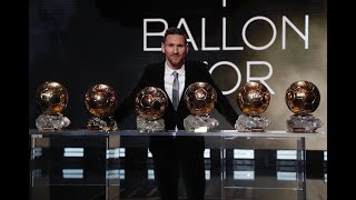 Leo Messi sixtime Ballon dOr winner [upl. by Jamin]