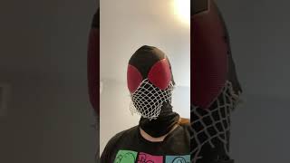 Mask done spidersona spiderman marvel halloween [upl. by Puklich]