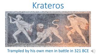 Krateros trampled by his own men in battle in 321 BCE [upl. by Mloclam]