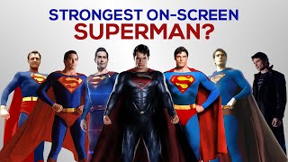 Strongest Version of Superman on screen [upl. by Akemehc]