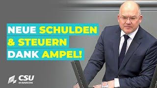 Sebastian Brehm Neue Schulden amp Steuern dank Ampel [upl. by Elram]