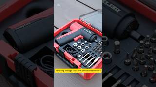 Electric precision screwdriver setCapCutscrewdriver tool tools toolset handwork craftsman [upl. by Rebmaed437]