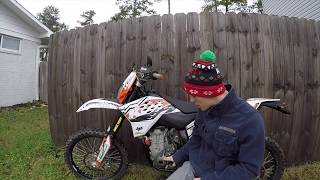 2007 KTM 450 SXF Start Up Problem fixed [upl. by Schecter]