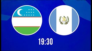 Uzbekistan vs Guatemala  Mirabror Usmanov Cup  2024  Livestream  LLF [upl. by Nawaj]