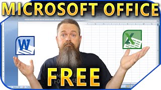 How To Get Legit Microsoft Office For Free [upl. by Orsa]