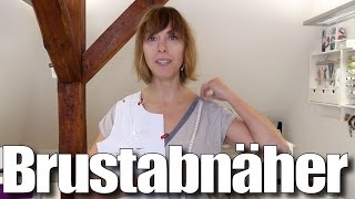 Brustabnäher anpassen  mit Anna von einfach nähen [upl. by Nylla]