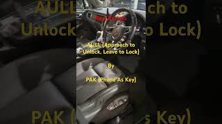 AULL by PAK A true Keyless Life Just use your smartphone as your car key Available for all models [upl. by Daisi]