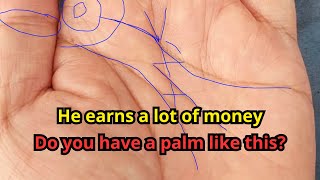 Decoding a palm that earns a lot of money  Palm reading  Episode 4 [upl. by Ayotac]