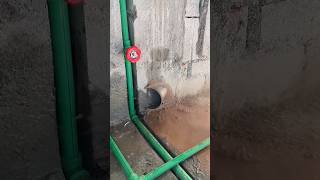 Drilling Process for Kitchen Drain Pipes through Walls [upl. by Mahoney898]