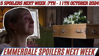 5 Emmerdale spoilers next week from 7th  11th October 2024 Tom’s Shocking Betrayal amp Divorce Drama [upl. by Bowman]