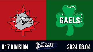 2024 Ontario Lacrosse Final Six 🥍 U17 Halton Hills v Clarington Aug 4 2024 [upl. by Enilrem188]