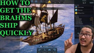 How to Unlock the Brahms Ship  Lost Ark [upl. by Aicilyt]