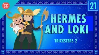 Hermes and Loki and Tricksters Part 2 Crash Course World Mythology 21 [upl. by Nakada]