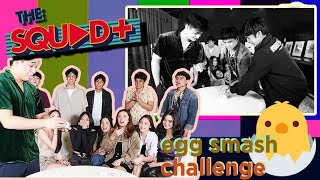 EGG SMASH CHALLENGE • The Squad [upl. by Ahsykal]