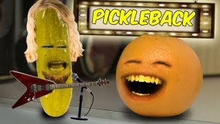 Annoying Orange  Pickleback Nickelback parody [upl. by Nawiat366]