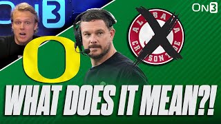 Impact of Oregon Head Coach Dan Lanning NOT LEAVING For Alabama Job  What it Means for the Ducks [upl. by Llydnek]