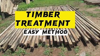 How to Treat Timber against TERMITES  Tanalith Wood Preservative [upl. by Nauqan]