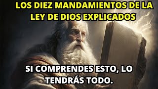 Los Diez Mandamientos de la Ley de DIOS Explicados  La BIBLIA Lo Revela [upl. by Niknar493]