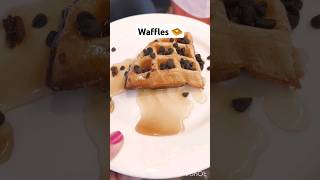 waffles 🧇 Waffle in making 😍😋Belgium Waffles 🍫🍯 shorts viral explore waffles [upl. by Ennayrb]