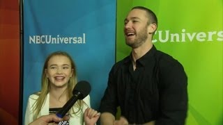 Johnny Sequoyah and Jake McLaughlin  Interview  Believe [upl. by Ahseim]