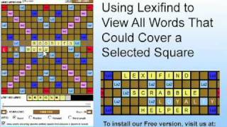 Find Every Scrabble Word That Can Be Played to Your Board [upl. by Tteltrab948]