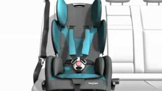 Детско столче за кола Recaro Young Sport [upl. by Myrvyn]