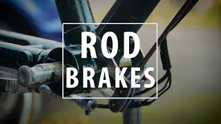 Converting Rod Brakes To Calipers  1980s Raleigh Superb Bicycle [upl. by Burk]