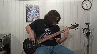 Wait And Bleed  Slipknot bass cover [upl. by Eened]