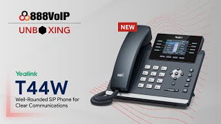 888VoIP  Yealink T44W Unboxing Video [upl. by Deena]