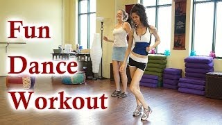 Fun Dance Workout 12 Minute At Home Cardio Music Routine For Weight Loss  Beginners Fitness [upl. by Olds]