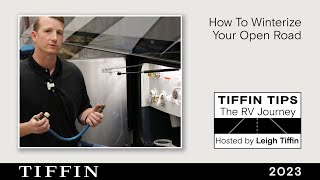 Tiffin Tips  WinterizingDewinterizing Class A Open Road with a Truma System [upl. by Daron507]