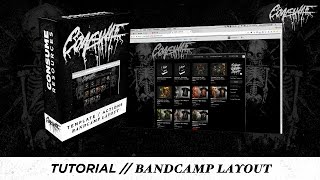 Tutorial  Custom Bandcamp Page w Free Photoshop Actions and Templates [upl. by Charita395]