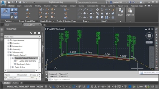 Calculating Average End Area Cut amp Fill Volumes using Civil 3D [upl. by Brine]