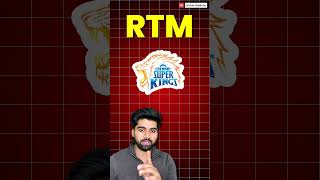 Chennai Super Kings RTM Picks  Which Players Will CSK Target in the IPL Mega Auction  ipl2025 [upl. by Nicole440]