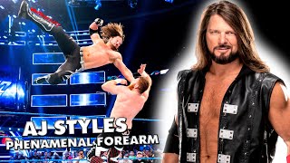 AJ Styles  Phenomenal Forearm Compilation [upl. by Fairley79]