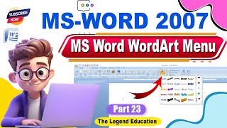 💥 Insert WordArt in MS Word  MS Word for beginners Hindi  MS Word  🤗🖥️⌨️microsoft msword [upl. by Alhan972]