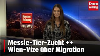 MessieTierZucht  WienVize über Migration  kronetv NEWS [upl. by Gerek]