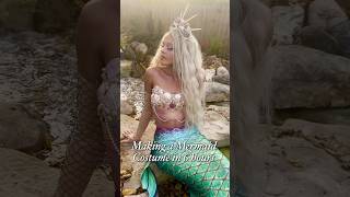 LastMinute Mermaid Look For Trick or Treat costumes sewing mermaid [upl. by Niels]