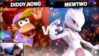 MkLeo MewTwo vs Sharp  Leviathan Diddy Kong Joker Other  07 Nov 24 [upl. by Laurene915]