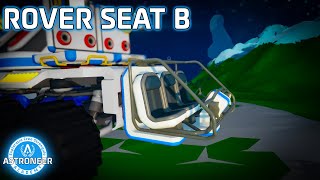 Large Rover Seat B amp Parkade Pads  Astroneer Academy 106 Extra [upl. by Katerina]