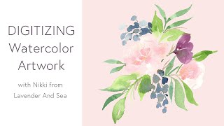 How To Digitize Watercolor Artwork [upl. by Leftwich56]