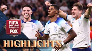 Wales vs England Highlights  2022 FIFA World Cup [upl. by Tri]